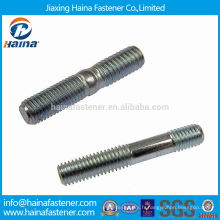 Stock DIN835 Stud Bolt M8 Zinc Plated Double End Studs